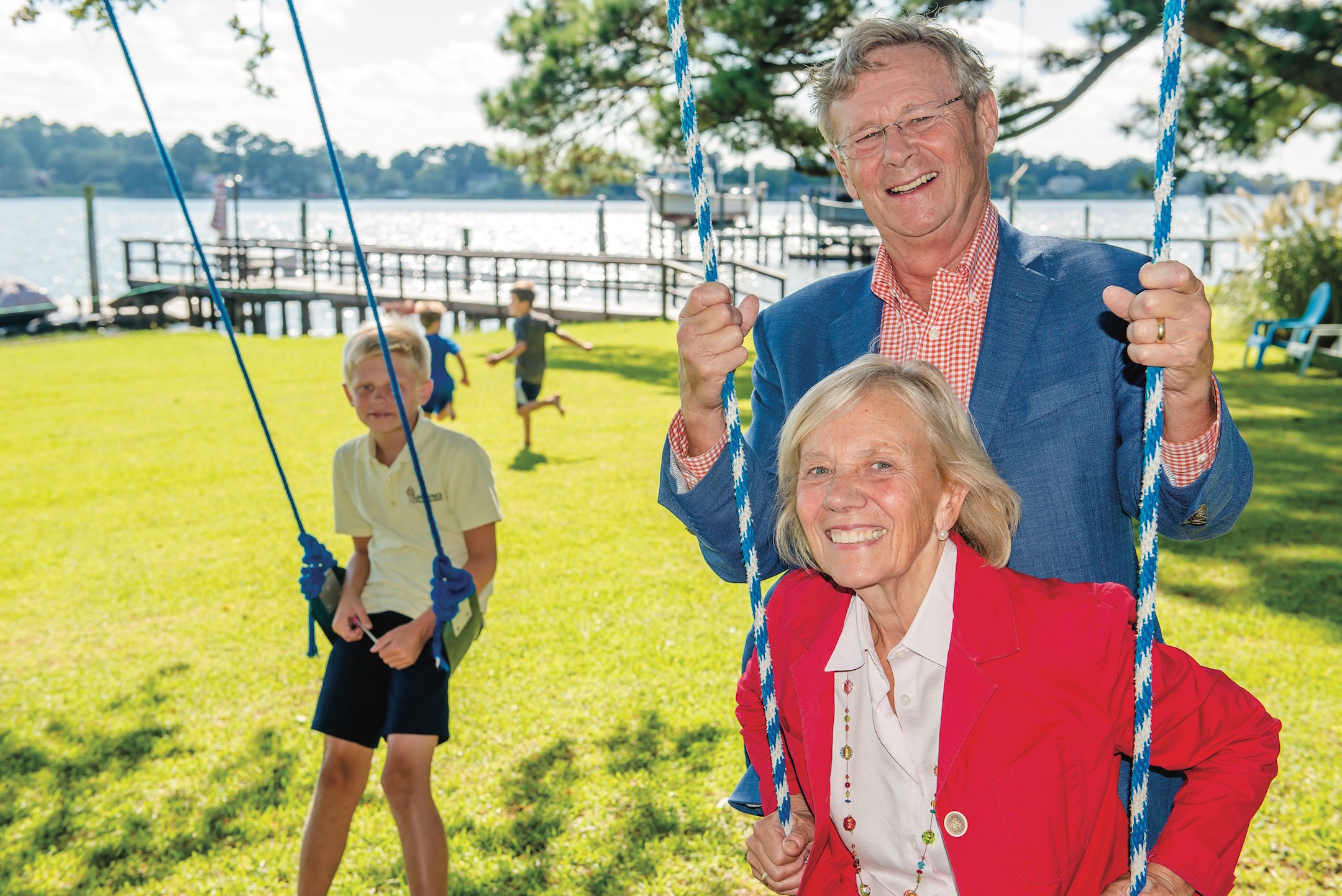 Operation Smile owners Bill and Kathy Magee At Home