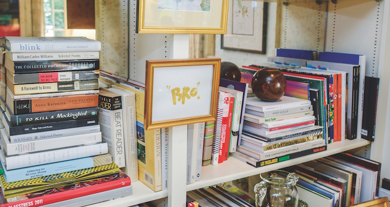 Brother Rutter, books, home