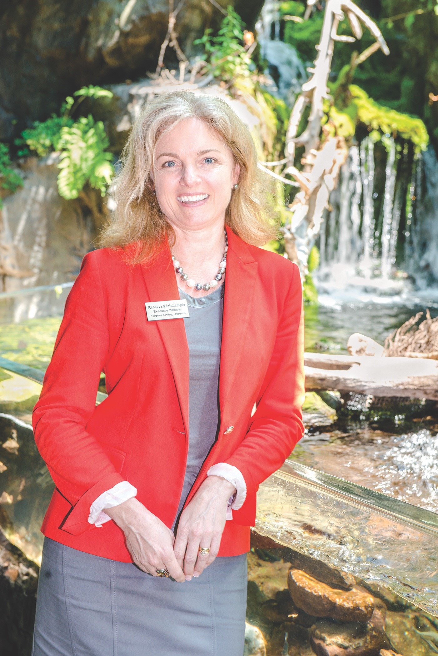 Virginia Living Museum, Newport News, Executive Director Rebecca Kleinhample