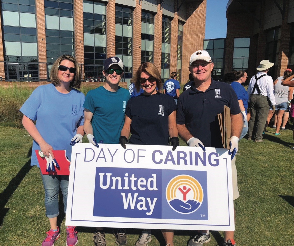 Old Point at United Way Day of Caring