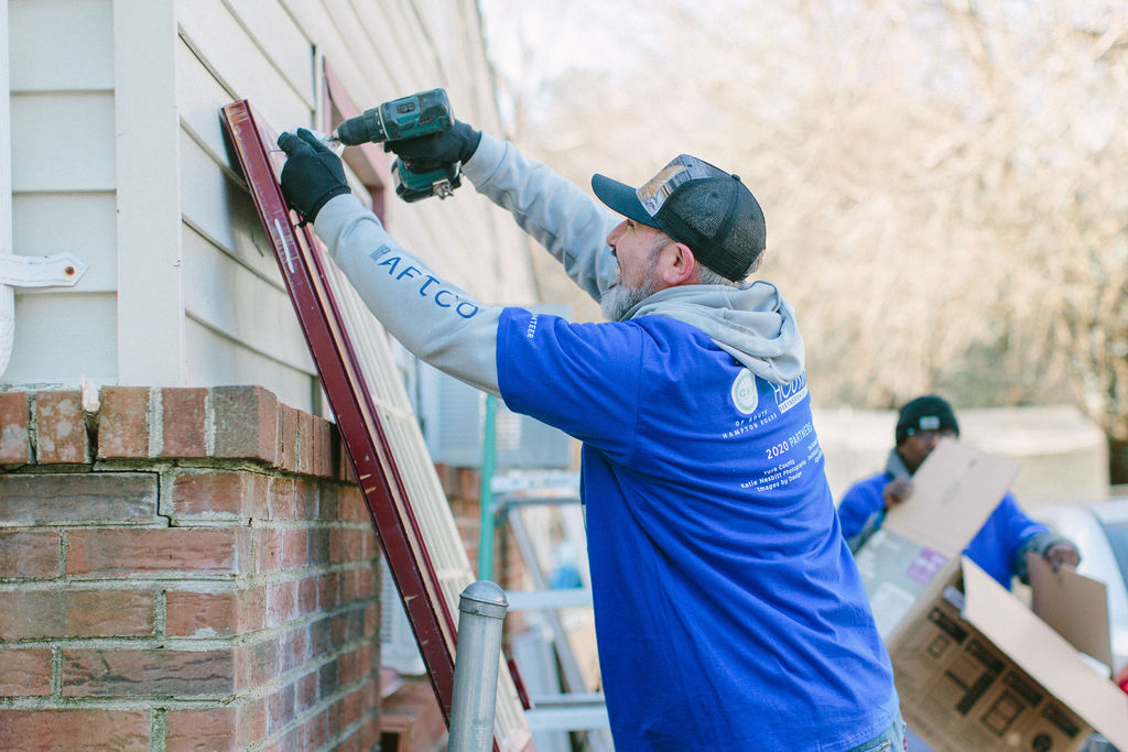 Langley volunteers on MLK Day