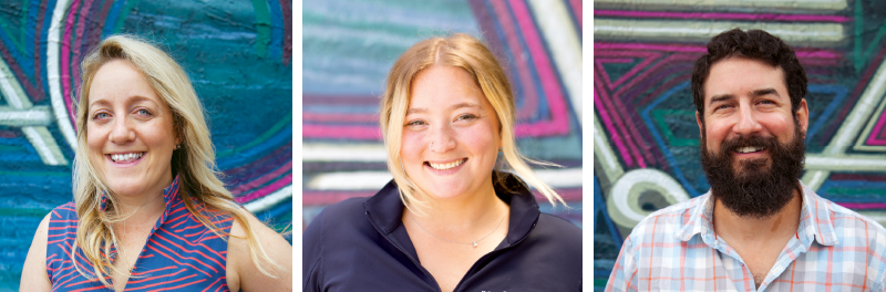 Left: Lisa DeNoia, managing partner. Middle: Alexandra Craig, operations manager. Right: Jeff Werby, managing partner. ©Photos Courtesy of Port &amp; Starboard