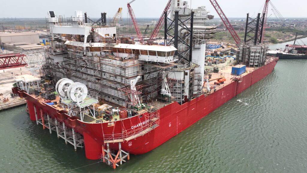 Dominion Energy's Jones Act compliant vessel Charybdis